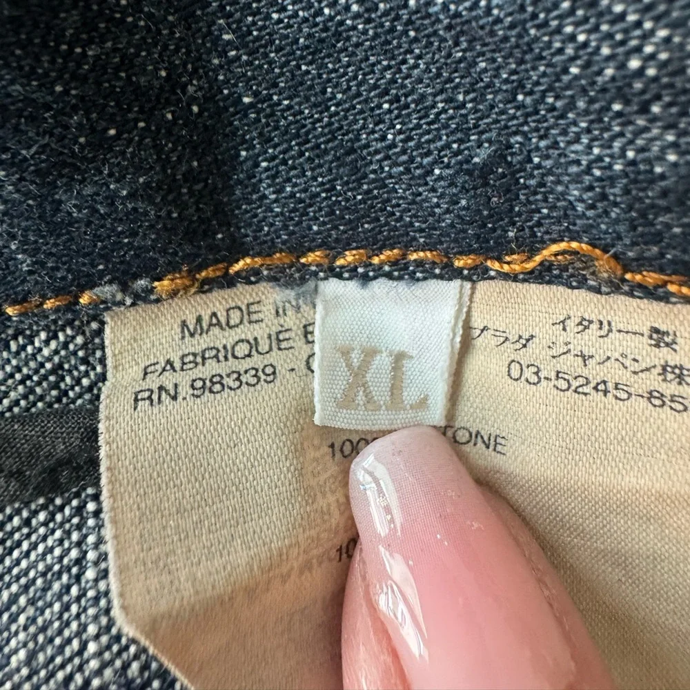 Miu Miu Blue Denim Jacket Size XL - Picture 9 of 12